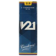 Vandoren CR8225 V21 Bass Clarinet Reed - 2.5 (5-pack)
