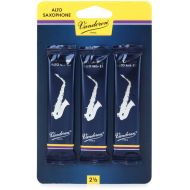 Vandoren SR2125/3 - Traditonal Alto Saxophone Reeds - 2.5 (3-pack)