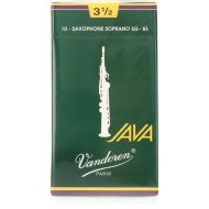 Vandoren SR3035 - JAVA Soprano Saxophone Reeds - 3.5 (10-pack)
