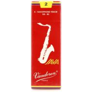 Vandoren SR272R - JAVA Red Tenor Saxophone Reeds - 2.0 (5-pack)