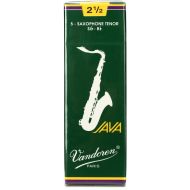 Vandoren SR2725 - JAVA Green Tenor Saxophone Reeds - 2.5 (5-pack)