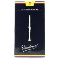 Vandoren CR102 Traditional Bb Clarinet Reed - 2.0 (10-pack)