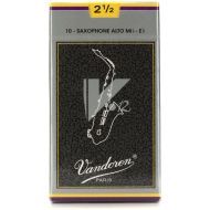 Vandoren SR6125 - V12 Alto Saxophone Reeds - 2.5 (10-pack)