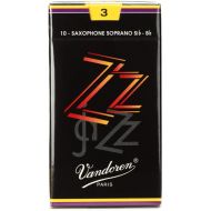 Vandoren SR403 - ZZ Soprano Saxophone Reeds - 3.0 (10-pack)