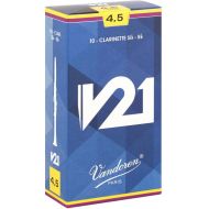 Vandoren CR8045 V21 Bb Clarinet Reed - 4.5 (10-pack)