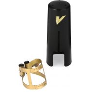 Vandoren M|O Alto Saxophone Ligature and Cap - Aged Gold