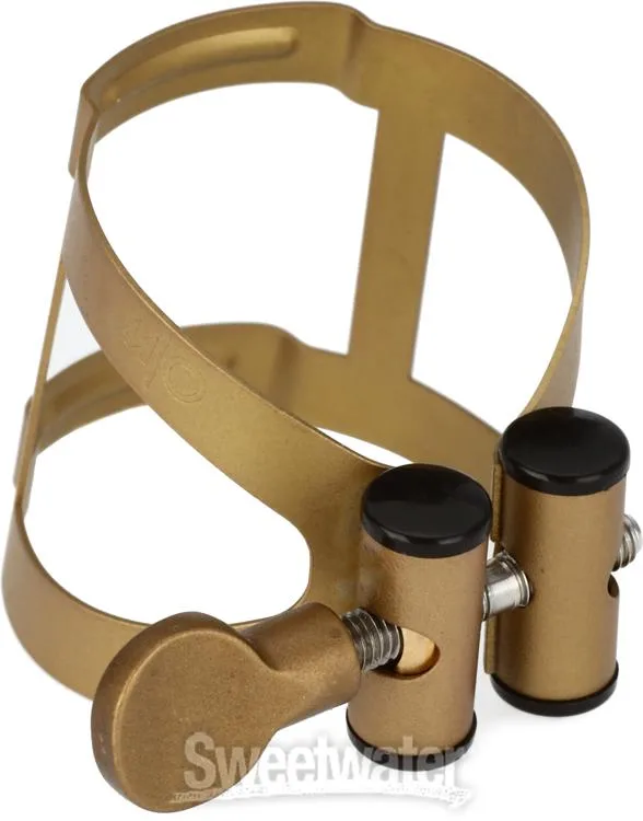  Vandoren M|O Alto Saxophone Ligature and Cap - Aged Gold