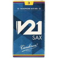 Vandoren SR813 - V21 Alto Saxophone Reeds - 3.0 (10-pack)
