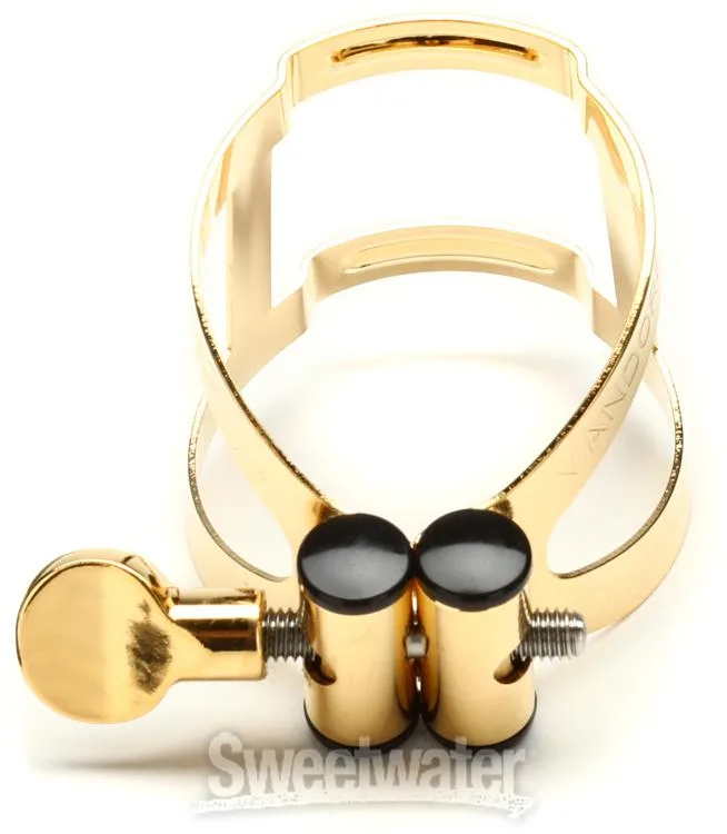  Vandoren M|O Alto Saxophone Ligature and Cap - Gilded