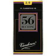 Vandoren CR5025 56 Rue Lepic Bb Clarinet Reed - 2.5 (10-pack)