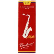 Vandoren SR2725R - JAVA Red Tenor Saxophone Reeds - 2.5 (5-pack)