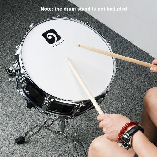  [아마존베스트]Vangoa Snare Drum Kit, Marching Snare Drum, 14 x 5.5 with 10mm Padding Carry Bag, 5A DrumSticks, Speed-up Drum Key, Strap, Drum Mute Pad