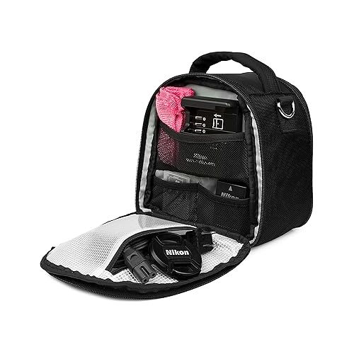  Vangoddy Laurel Onyx Black Carrying Case Bag for Kodak PixPro Astro Zoom, Friendly Zoom, Compact to Advanced Cameras