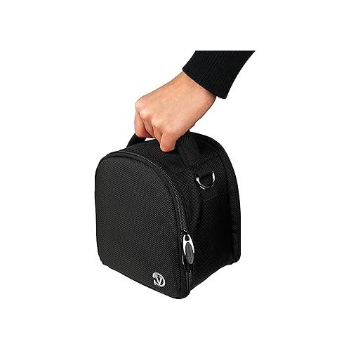  Vangoddy Laurel Onyx Black Carrying Case Bag for Kodak PixPro Astro Zoom, Friendly Zoom, Compact to Advanced Cameras