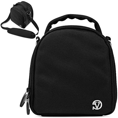  VanGoddy Laurel Onyx Black Carrying Case Bag for Nikon CoolPix Series Compact to Advanced Digital Cameras