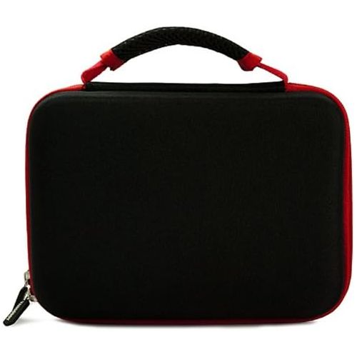  VanGoddy Harlin Red Black Hard Shell Carrying Case for Polaroid Zip Mobile Printer