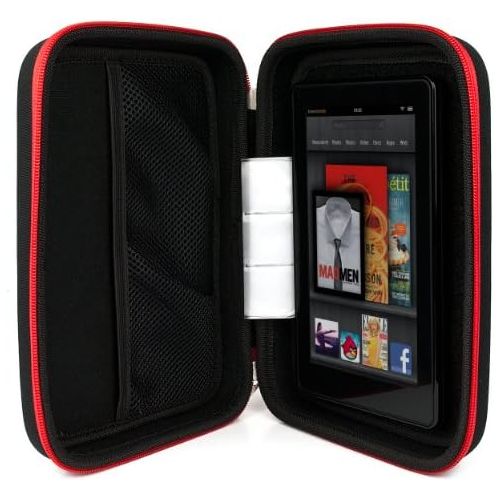  VanGoddy Harlin Red Black Hard Shell Carrying Case for Polaroid Zip Mobile Printer