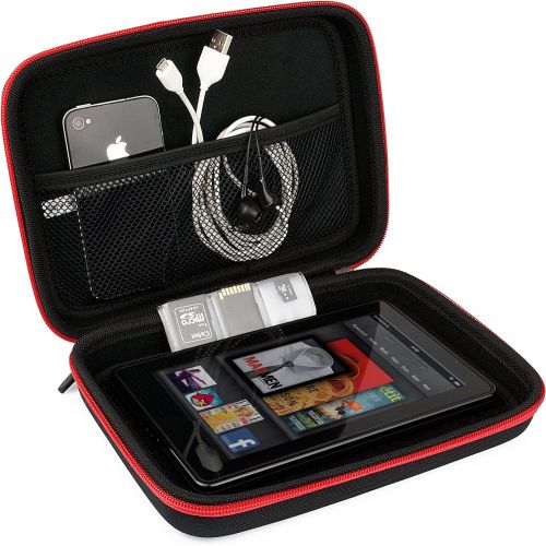  VanGoddy Harlin Red Black Hard Shell Carrying Case for Polaroid Zip Mobile Printer