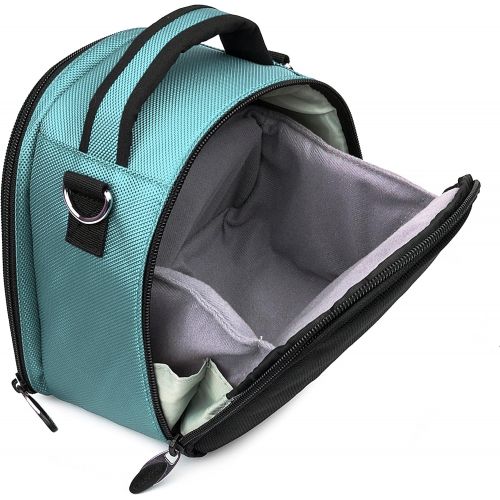  VanGoddy Laurel Sky Blue Carrying Case Bag for Canon PowerShot Series Compact to Advanced Cameras