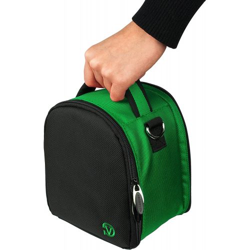  VanGoddy Laurel Forest Green Carrying Case Bag for Polaroid OneStep 2 i-Type Camera, Pop, Snap, Snap Touch, Pic-300 Instant Print