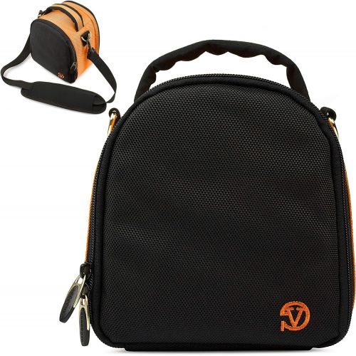  VanGoddy Laurel Titan Orange Carrying Case Bag for Kodak PixPro Astro Zoom, Friendly Zoom, Compact to Advanced Cameras