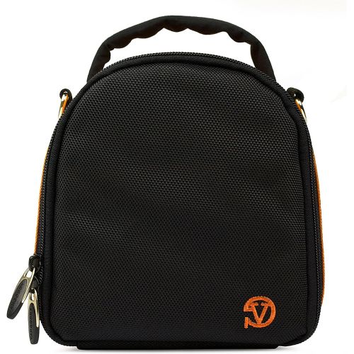  VanGoddy Laurel Titan Orange Carrying Case Bag for Kodak PixPro Astro Zoom, Friendly Zoom, Compact to Advanced Cameras