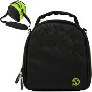 VanGoddy Laurel Neon Green Carrying Case Bag for Canon PowerShot Series Compact to Advanced Cameras