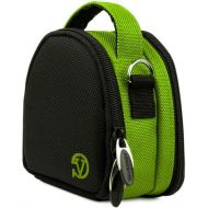 VanGoddy Green Camera Carrying Case Bag Pouch for Canon PowerShot Elph Series Compact Digital Cameras