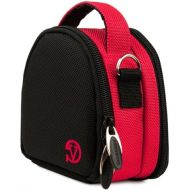 VanGoddy Magenta Camera Carrying Case Bag Pouch for Canon PowerShot Elph Series Compact Digital Cameras
