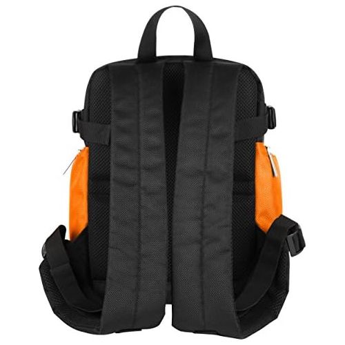  Vangoddy Orange Customizable Carryall Camera Backpack Compatible wtih Nikon D5600, D5500, D5300, D5200, D500