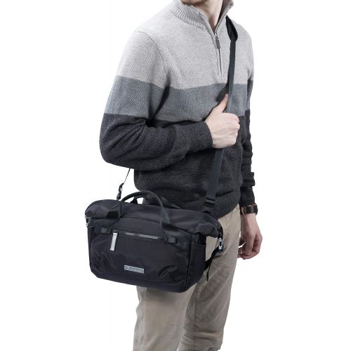  Vanguard VEO FLEX25M BK Shoulder Bag for Mirrorless/CSC Camera, Black