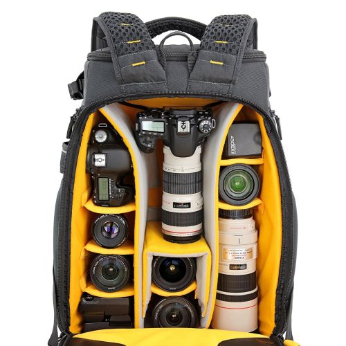  Vanguard Alta Sky 66 Camera Backpack for Sony, Nikon, Canon DSLR with up to 600 mm f/4 Lens