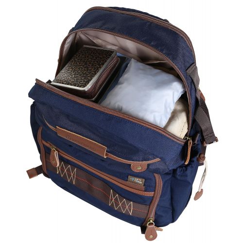  Vanguard Havana 48 Backpack (Blue) for Sony, Nikon, Canon, Fujifilm Mirrorless, Compact System Camera (CSC), DSLR, Travel