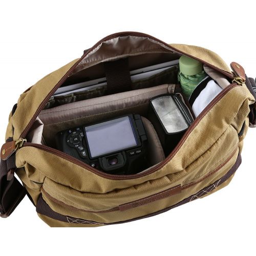  Vanguard Havana 36 Shoulder Bag for Sony, Nikon, Canon, Fujifilm Mirrorless, Compact System Camera (CSC), DSLR, Travel