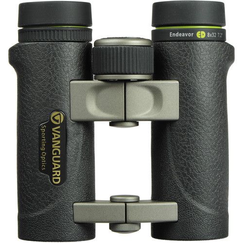  Vanguard 8x32 Endeavor ED Binoculars (Green/Black)