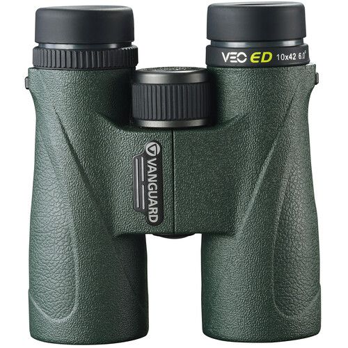  Vanguard 10x42 VEO ED Binoculars Bundle with Harness & Digiscoping Adapter