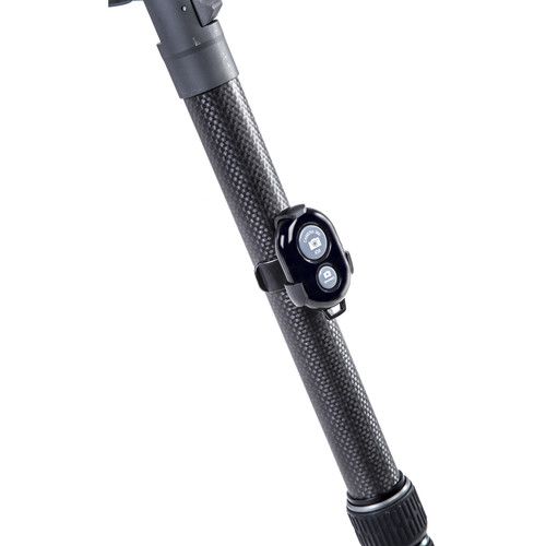  Vanguard VEO 3 GO 204AB Aluminum Tripod/Monopod with T-45 Ball Head, Smartphone Connector, and Bluetooth Remote