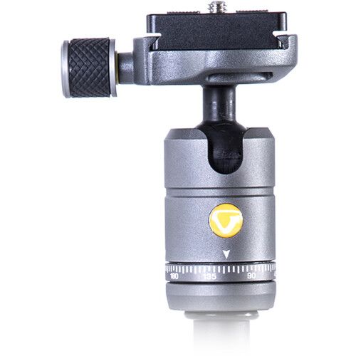  Vanguard VEO 3 GO 204AB Aluminum Tripod/Monopod with T-45 Ball Head, Smartphone Connector, and Bluetooth Remote