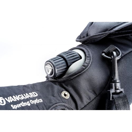  [아마존베스트]Vanguard Endeavor HD 82A Angled Spotting Scope with 20-60x Zoom Eyepiece and Stay-On Case