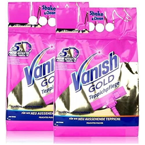  [아마존베스트]Vanish Gold Carpet Care 750gFor Like New Looking Rugs (Pack of 2)