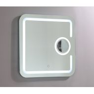 Vanity Art LED lighted vanity Bathroom Mirror with Touch Sensor and Magnifying Glass VA23