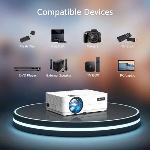  Vankyo Leisure 470 120-Lumen HD LCD LED Projector