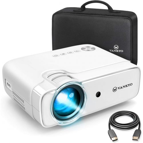  [아마존핫딜][아마존 핫딜] Vankyo VANKYO Leisure 430 Mini Movie Projector, 3800 Lux Video Projector with 50,000 Hours LED Lamp Life, 236 Display, Support 1080P, HiFi Built-in Speaker, Compatible with TV Stick, HDMI