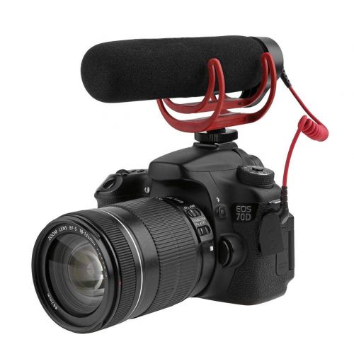  Vanpower vanpower VideoMic Go Condenser Shotgun Microphone Video Cardioid Mic for DSLR Camera
