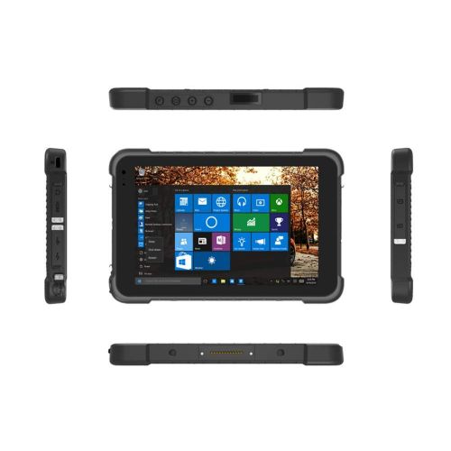  Vanquisher 8-Inch Industrial Rugged Tablet PC, Windows 10  GPS GNSS  4G LTE  Drop Survival, For Enterprise Field Mobility