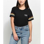 VANS Vans Flame Checker Black T-Shirt