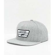 VANS Vans Full Patch Heather Grey Snapback Hat