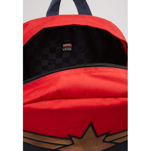 반스 Vans CAPTAIN MARVEL Backpack Racing Red Schoolbag VN0A3QXFIZQ Vans MARVEL Bags