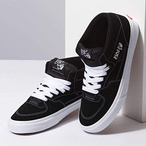 반스 Vans Half Cab¿ Core Classics, Black, 9 Women / 7.5 Men M US