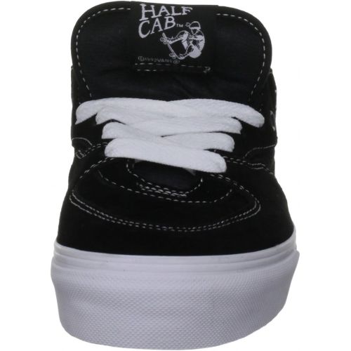 반스 Vans Half Cab¿ Core Classics, Black, 9 Women / 7.5 Men M US